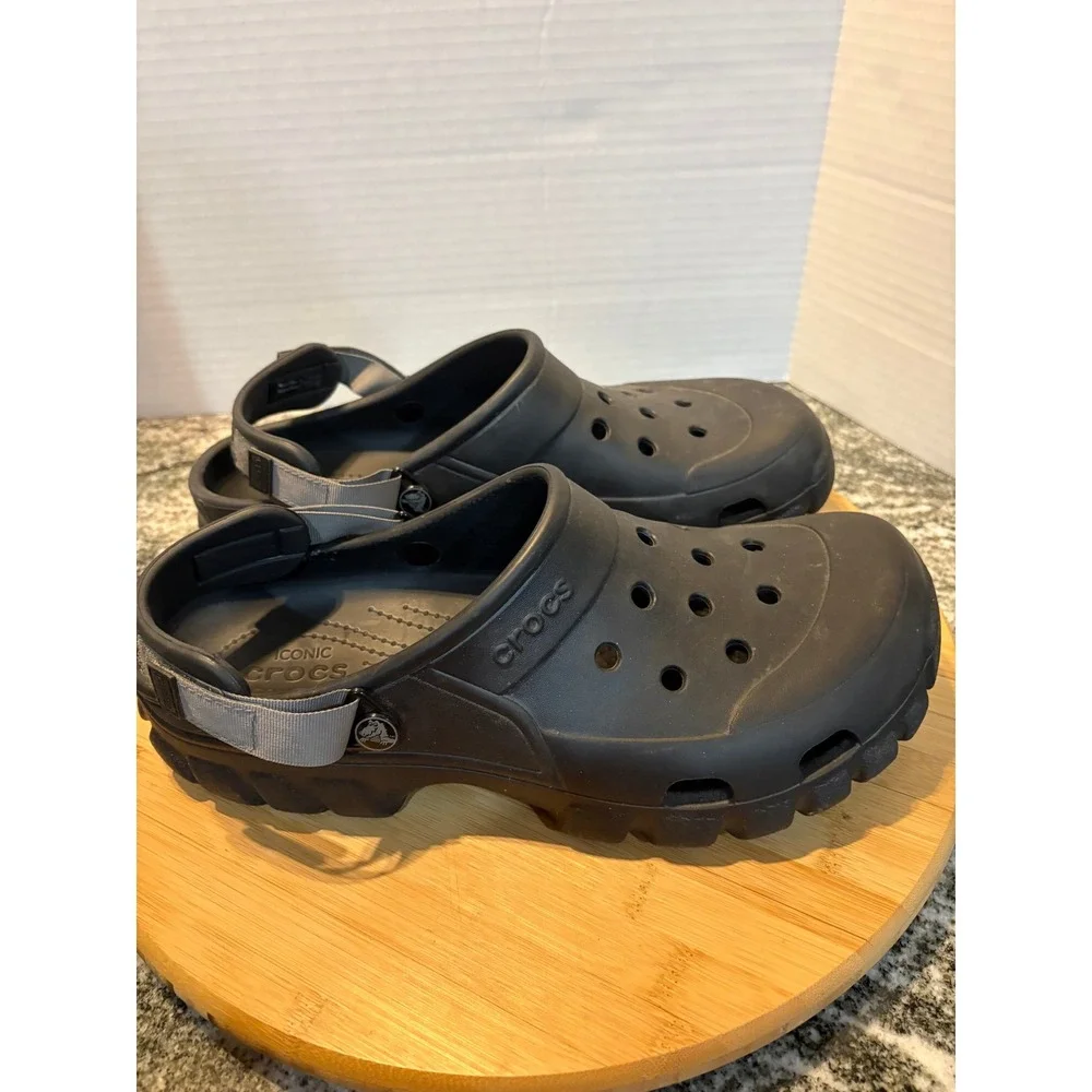 Crocs All Terrain Clog Black Men's Size 12 Sport Outdoor Sandals‎